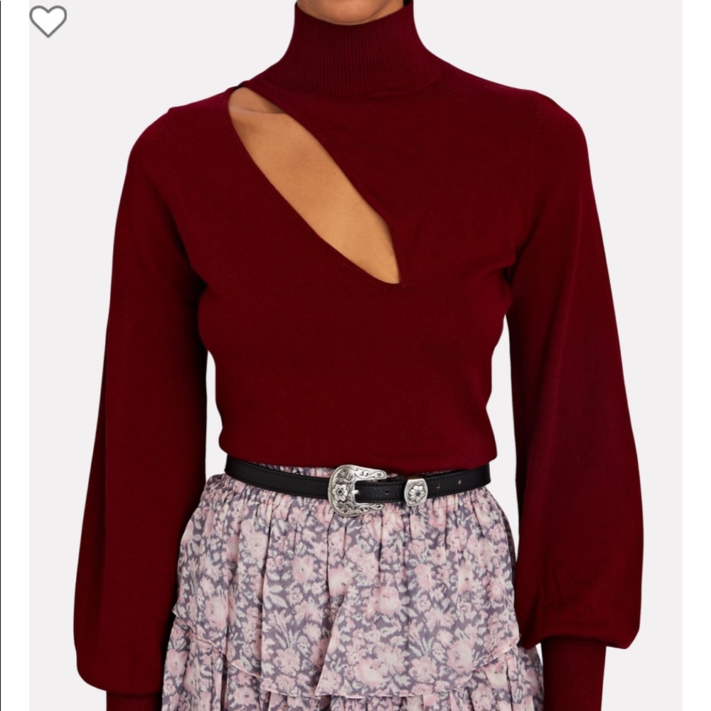 Nicholas Cut Out Wool Sweater